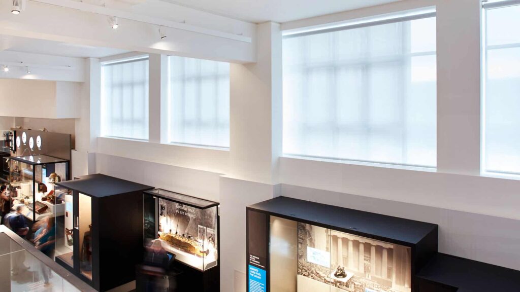 Commercial Blinds for Science Museum London - Bright A Blind