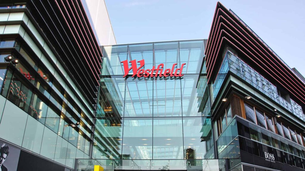 Commercial Blinds for Retail, Westfield Shopping Centre London - Bright A Blind
