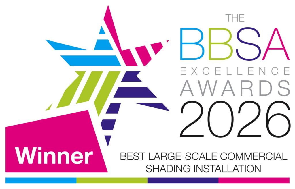 The BBSA Excellence Awards 2026 - Best Large Scale Commercial Shading Installation - Bright A Blind